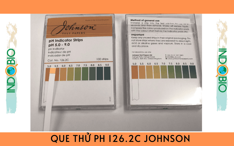 que thử đo độ ph 5-9 ph, 126.2c Johnson - Anh